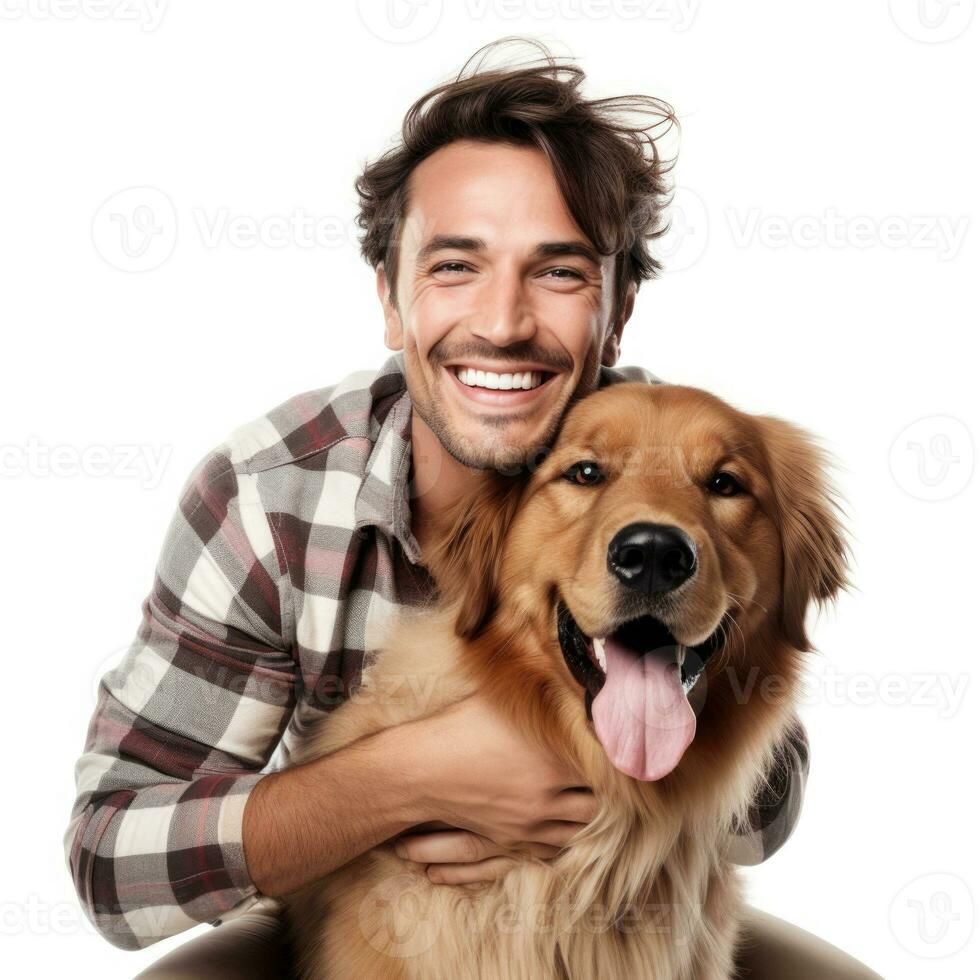 Pet owner reviewing NativeGut for gut microbiome support